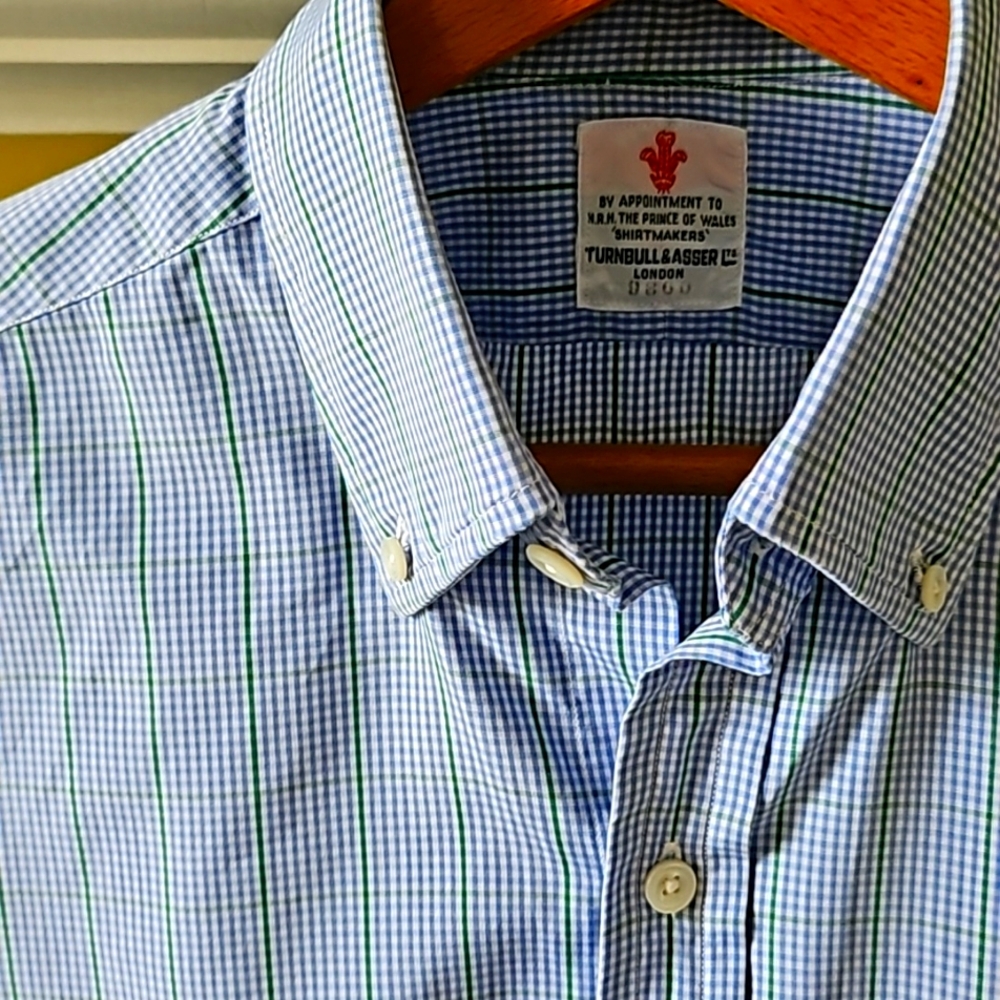 Turnbull & Asser Ltd. Buttondown Men's Shirt See Pic for Size - Picture 3 of 9